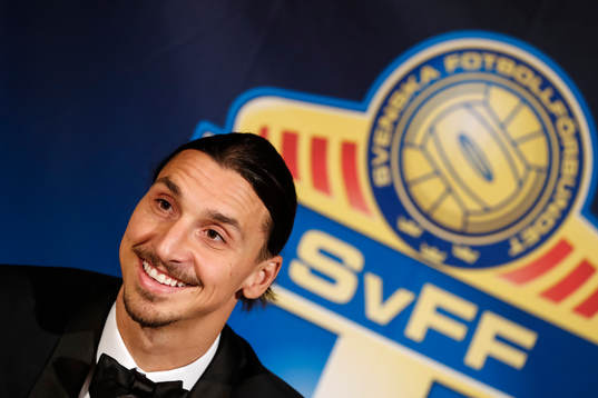 Zlatan Ibrahimovic, vinnare av Guldbollen
