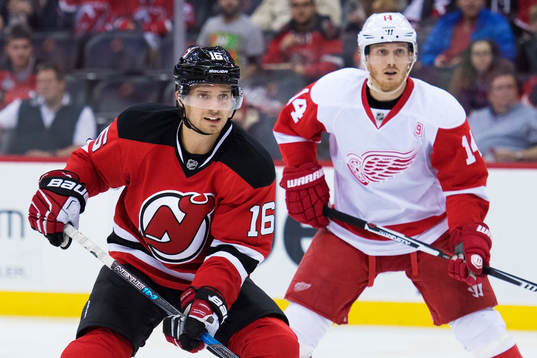 New Jerseys Jacob Josefson och Detroits Gustav Nyquist