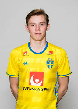 Jonatan Vikström i P17/99-landslaget poserar för ett porträtt den 28 november 2016 i Stockholm. 