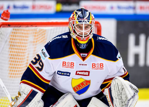 Djurgårdens målvakt Adam Reideborn