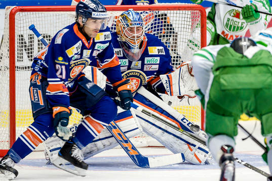 Växjös målvakt Viktor Andrén