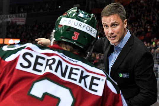 Frölundas tränare Roger Rönnberg