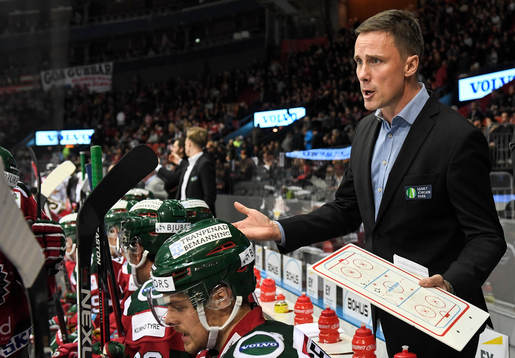 Frölundas tränare Roger Rönnberg