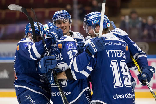 Leksands Eric Castonguay Alexander Ytterell och Jon Knuts
