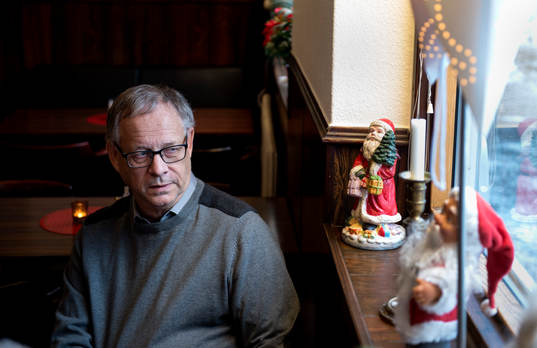 Lars Lagerbäck är rådgivare till Sveriges förbundskapten Janne Andersson, den 13 december 2016 i Stockholm. 