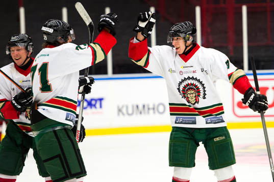 Martin Smedberg Dalence jublar när IFK Göteborg spelar