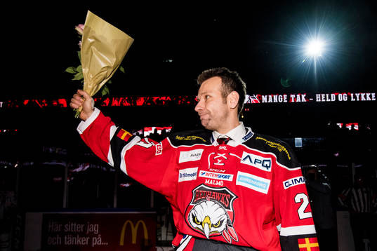 Malmö Redhawks hyllar sin tidigare spelar Kim Staal