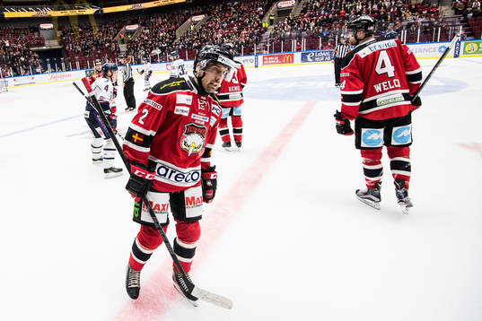 Malmö Redhawks Erik Andersson deppar