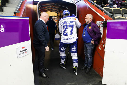 Leksands Eric Castonguay utgick skadad