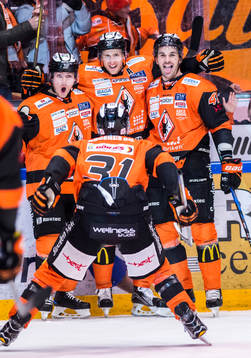 Karlskronas Joel Kellman, Alexander Bergström, Niklas