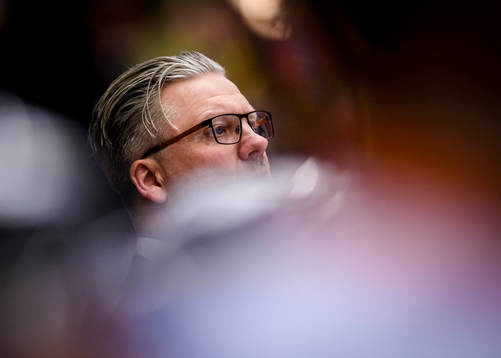 Karlskronas tränare Per Hånberg