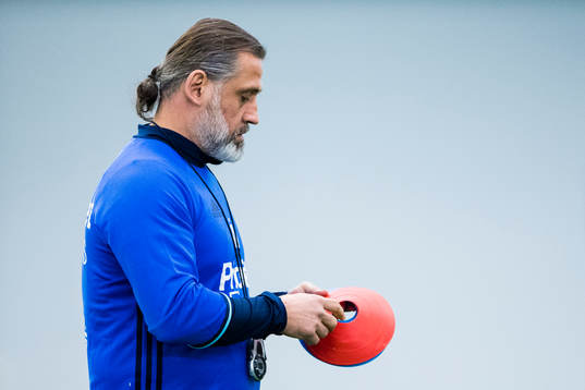 Djurgårdens tränare Özcan Melkemichel