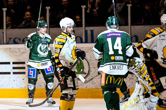 Färjestads Marcus Nilsson jublar