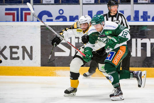 Skellefteås Johan Alm och Färjestads Gustaf Thorell