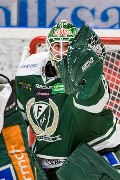 Färjestads målvakt Stefan Steen