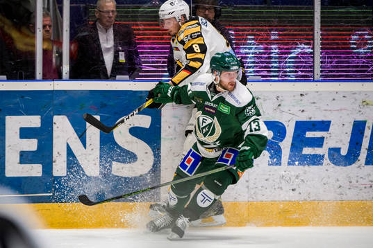 Skellefteås Marcus Pettersson och Färjestads Linus Persson