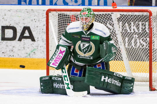 Färjestads målvakt Stefan Steen