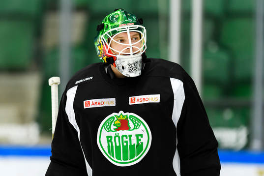 Rögles målvakt Oscar Dansk