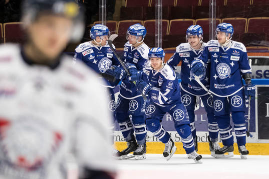 Leksands Johan Olofsson jublar