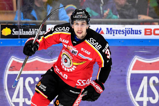 Luleås Daine Todd jublar