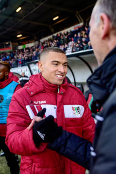 Nijmegens Jordan Larsson jublar