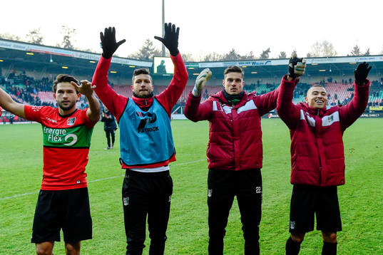 Nijmegens Julian von Haacke, Reagy Ofosu, målvakt Joshua