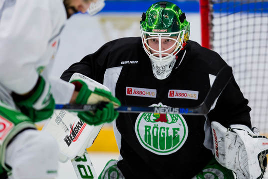 Rögles målvakt Oscar Dansk