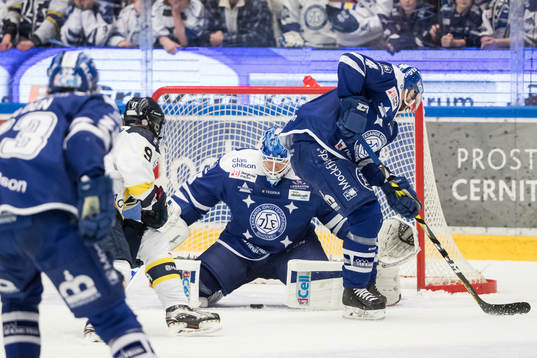 Kvittering 1-1 bakom Leksands målvakt Atte Engren och