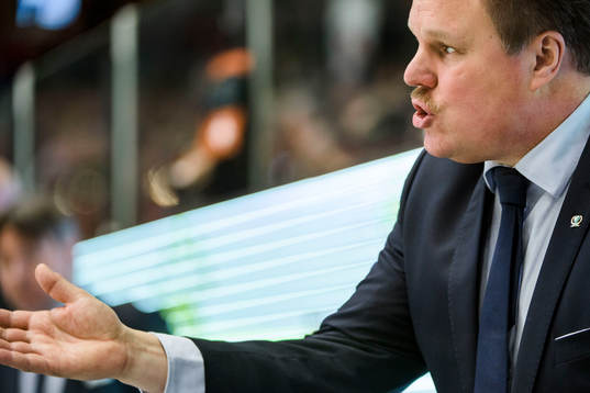 Färjestads Tränare Leif Carlsson