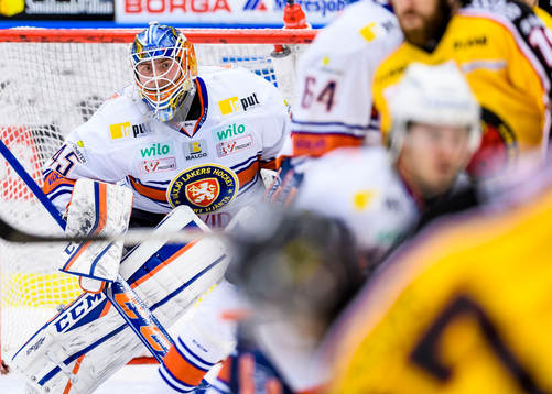 Växjös målvakt Viktor Andrén