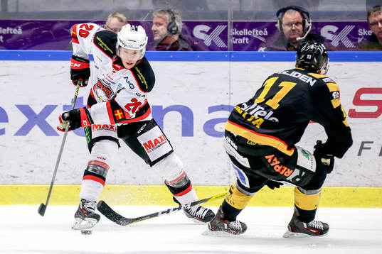 Malmö Redhawks Erik Forssell och Skellefteås Henrik Hetta