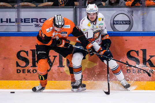 Karlskronas Emil Larsson  och Växjös Pontus Netterberg