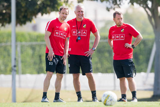 Assisterande tränare Christian Lundström, assisterande