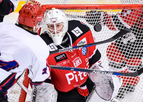 Piteås målvakt Joel Vännström