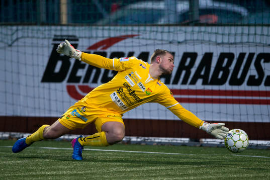 Gais målvakt Tobias Johansson