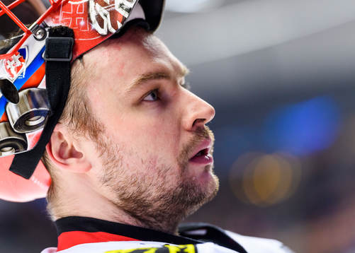 Örebros målvakt Julius Hudacek