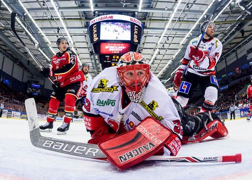 Örebros målvakt Julius Hudacek