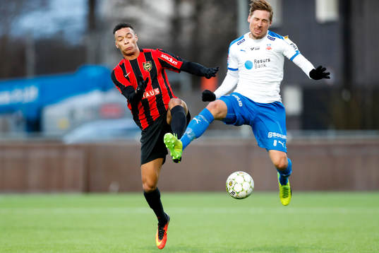 Helsingborgs Martin Christensen och Brommapojkarnas Kevin