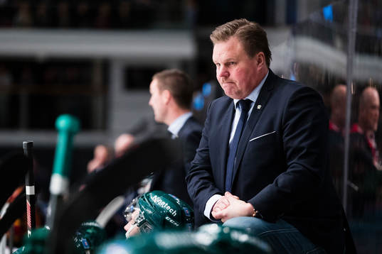 Färjestads tränare Leif Carlsson