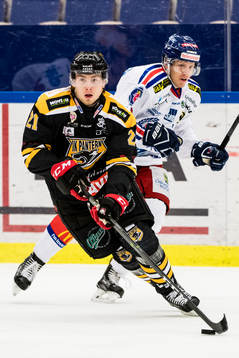 Panterns Johan Ivarsson och Oskarshamns Jonas Liwing