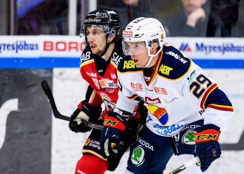 Djurgårdens Matt Anderson och Luleås Daine Todd