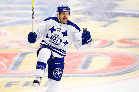 Leksands Eric Castonguay jublar