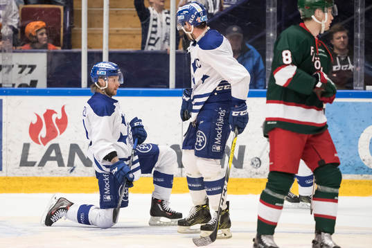 Leksands Alexander Ytterell och Jesper Ollas i