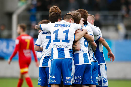 IFK Göteborgs Mikael Boman jublar