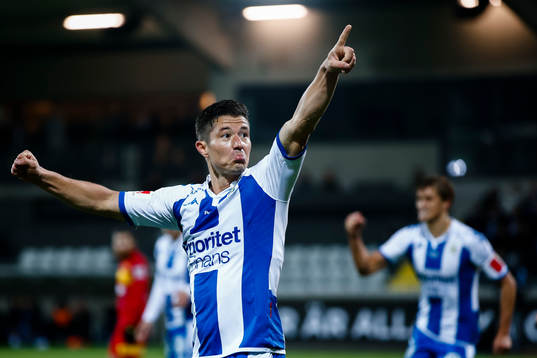 IFK Göteborgs David Boo Wiklander jublar
