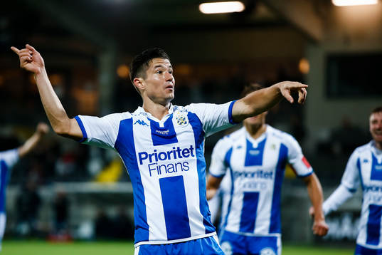 IFK Göteborgs David Boo Wiklander jublar
