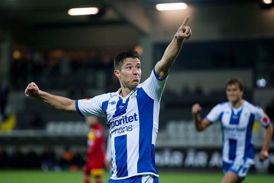 IFK Göteborgs David Boo Wiklander jublar