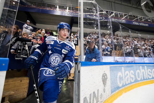 Leksands Oskar Lang utsedd till matchens lirare i