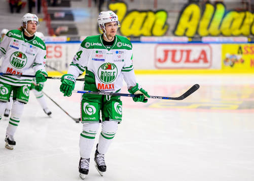 Rögles Matt Fraser på uppvärmningen