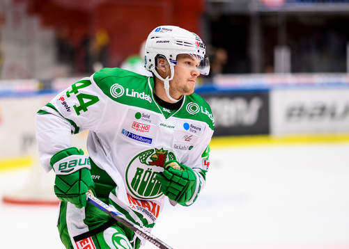 Rögles Matt Fraser på uppvärmningen